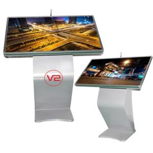 China High Brightness Touch Screen Kiosk 8 Bit 16.7 Million Colors 3mm Thickness Glass wholesale