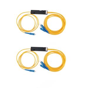 Low Excess Loss SC UPC 2.0mm Dual Window Coupler