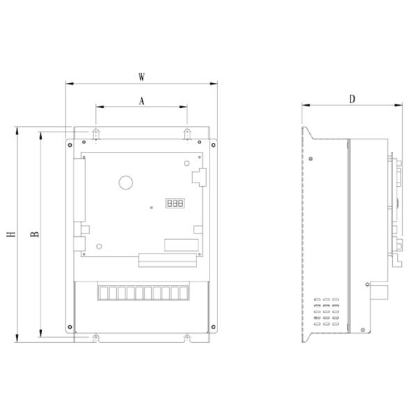 3PH AC380V Elevator Integrated Controller 4m/S 30KW Vector Type