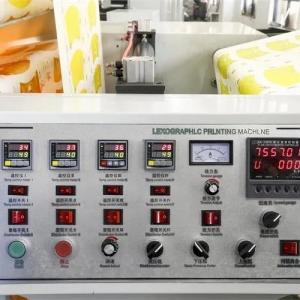 Courier Receipt Flexo Label Printing Machine 4 5 6 Colours
