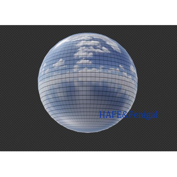 Custom Multicolor Advertising Inflatable Ball Mirror Ball PVC Float Disco Reflective