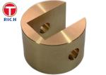 Precision Hardware Brass CNC Turned Parts CNC Centering Machine Processing