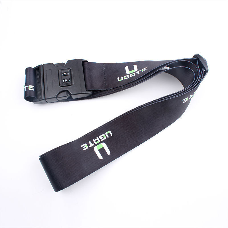 Airport Travel Personalised Luggage Straps Pink For Protecting Suitcase