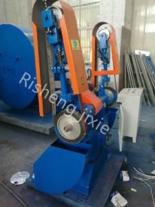 China 1.5-4.64 kW Variable Speed Belt Grinder 125mm Maximum Grinding Length on sale