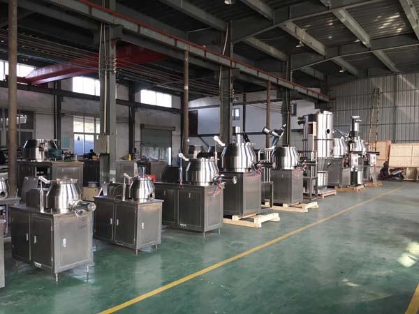 HLSG Series Wet Granulator , Tablet Granulation Machine For Large Capacity