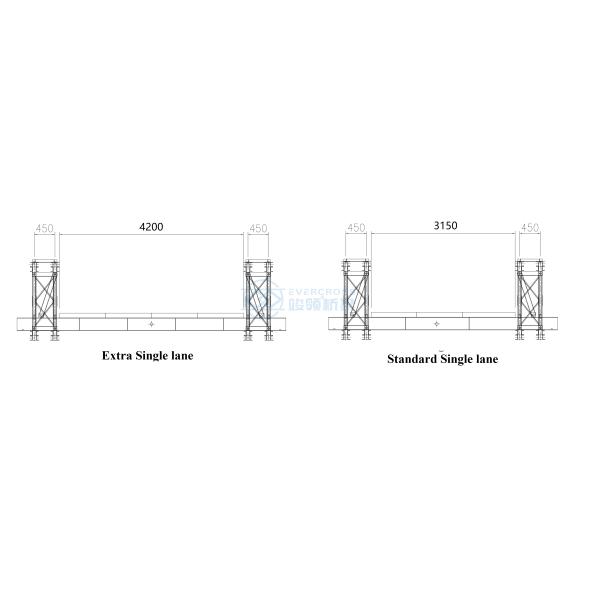 CHINA 321 Temporary Modern Bailey Bridge For Sale