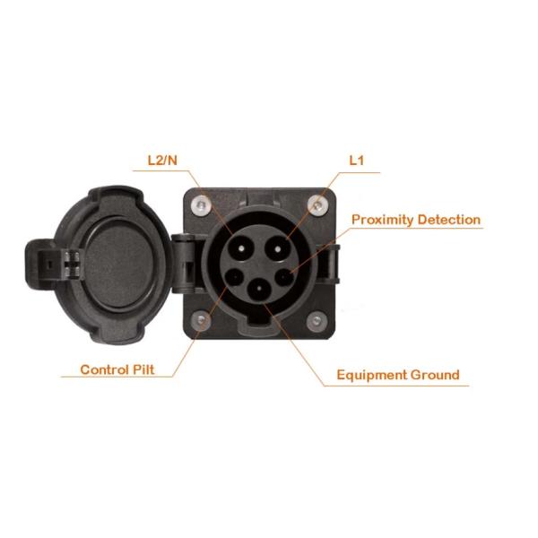 Type 1 16A 32A 120V SAE J1772 Ac Fast Charger