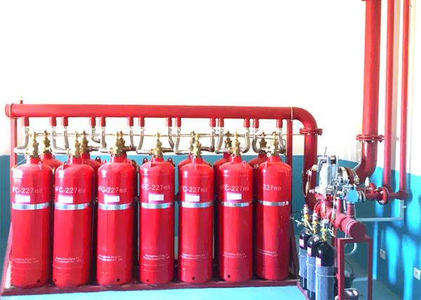 Quality Single Zone 100KG Automatic Fire Extinguisher System for sale
