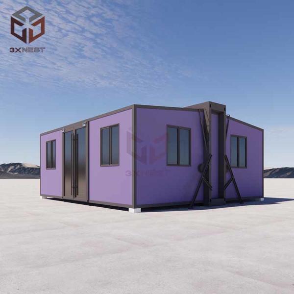 Quality Collapsible Modular Prefab Folding House Container Extension Room for sale
