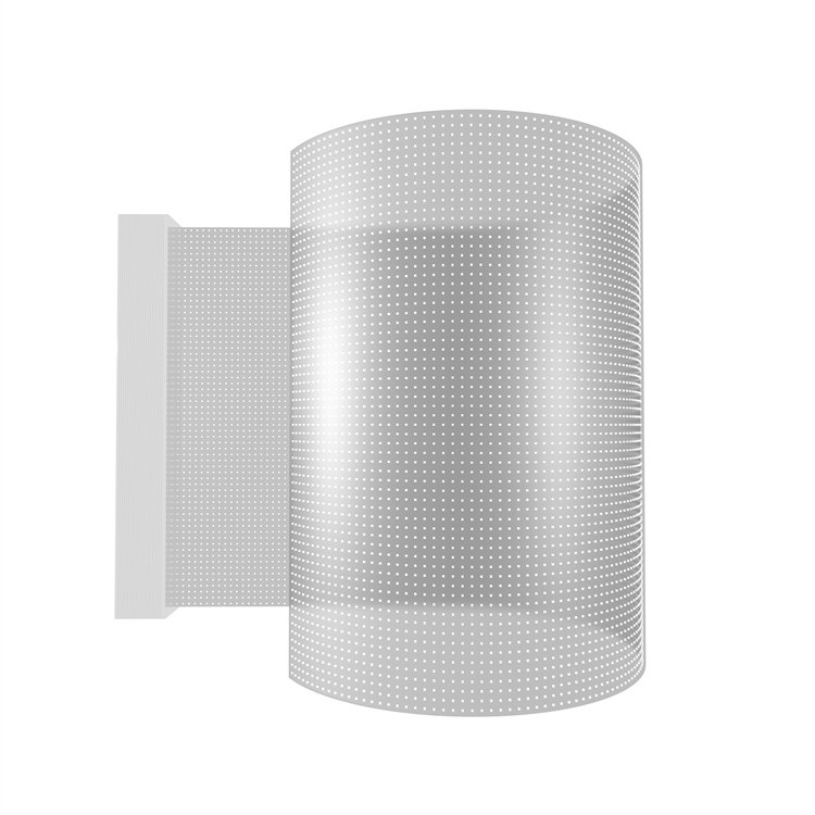 P10 advertisement display indoor flexibility on glass transparentSMD2121 5V LED crystal film screen