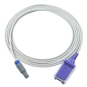 China ChoiceMMed SpO2 Sensor Cable MD2000A N-ellcor Oxi-max 9Pin SpO2 Adapter Extension Cable wholesale