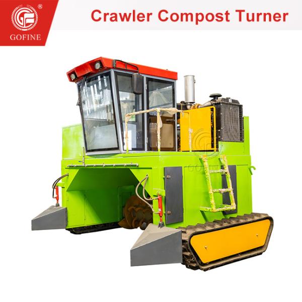 Quality Industry Windrow Compost Turner Organic Fertilizer Composting Machine for sale