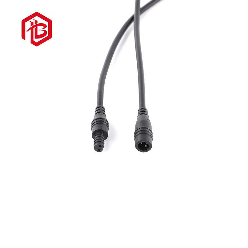 Electrical Small Circular M6 2 Pin Low Voltage Waterproof Connector