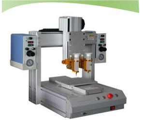China 300W Automated Dispensing Machines 3 Axis Single Working Optional Dispensing Path wholesale