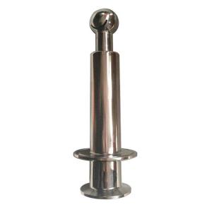 Automatically Rotary Spray Ball Double Clamp Flange Connection End