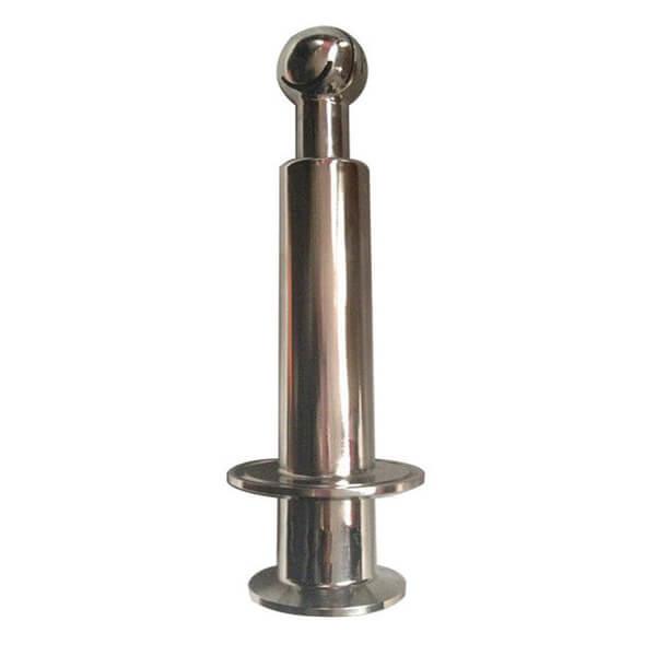 Quality Automatically Rotary Spray Ball Double Clamp Flange Connection End for sale