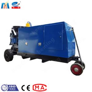 Straight-Through Rotor Type Shotcrete Machine KSP - 7 Rotor Shotcrete Machine Wet Dry For Culvert Support