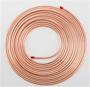 Quality R410A Copper Pipe Coil 12.7×0.8mm Copper Tube for sale