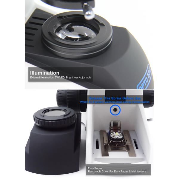 OPTO-EDU A33.1502 LED Light HD Screen 1600X Lcd Digital Usb Microscope