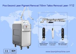 China 755nm Alexandrite picosecond Laser Tattoo Removal Machine on sale