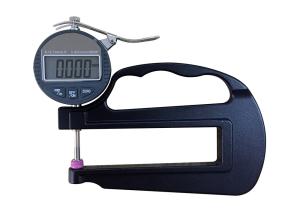 China 0-12.7mm Electronic Digital Thickness Measuring Instrument With 120mm Measuring Depth wholesale