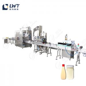 Fully Automatic Salad Dressing Filling Production Line Sauce Filling Equipment