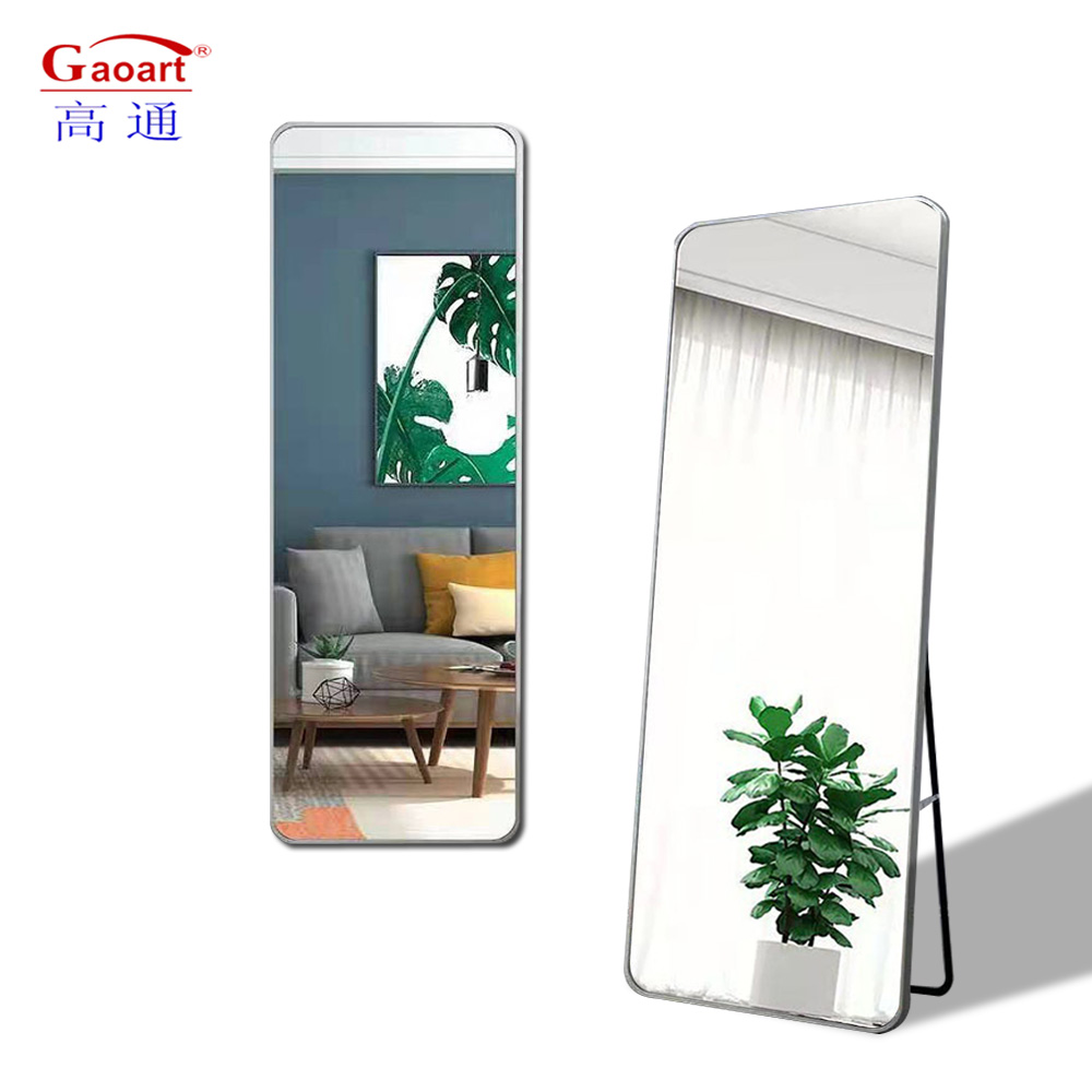 Contemporary Design Style Floor Mirror Oversize Arch Large Full Length for Home Decor