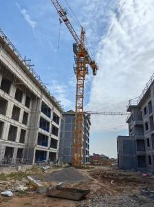 China 5612 QTZ80 Used Tower Crane With 6tons Max. Load 56m Boom and 1.2t Tip Load wholesale