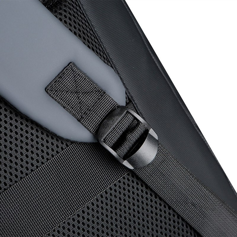 No Logo Ready Goods Black Laptop Backpack Complicate And Luxury Backpack