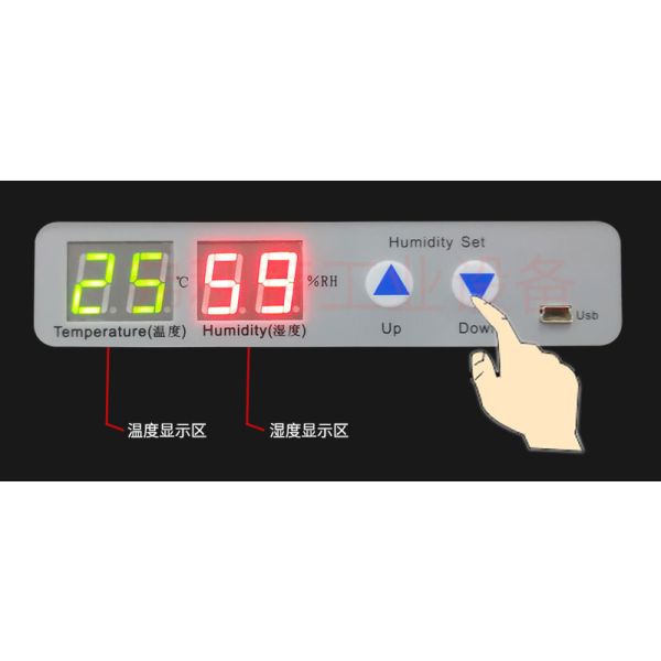 SMD IC PCB Chip Electronic Dry Cabinet 435L Moisture Proof