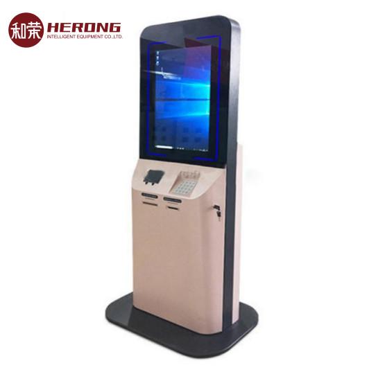 Quality Hotel Self Service Check In Kiosk 32 Inch Screen With Capacitive Touch 50nits for sale