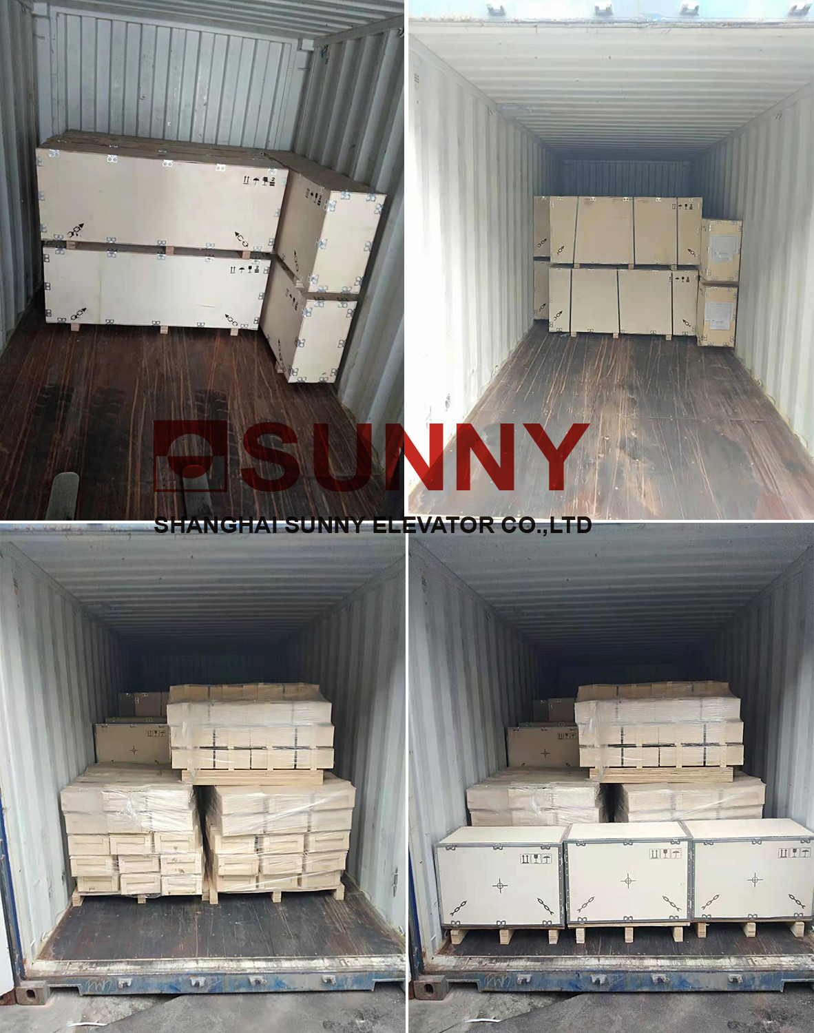 ISO9001 Passenger Lift Elevator Door Components Box Packing