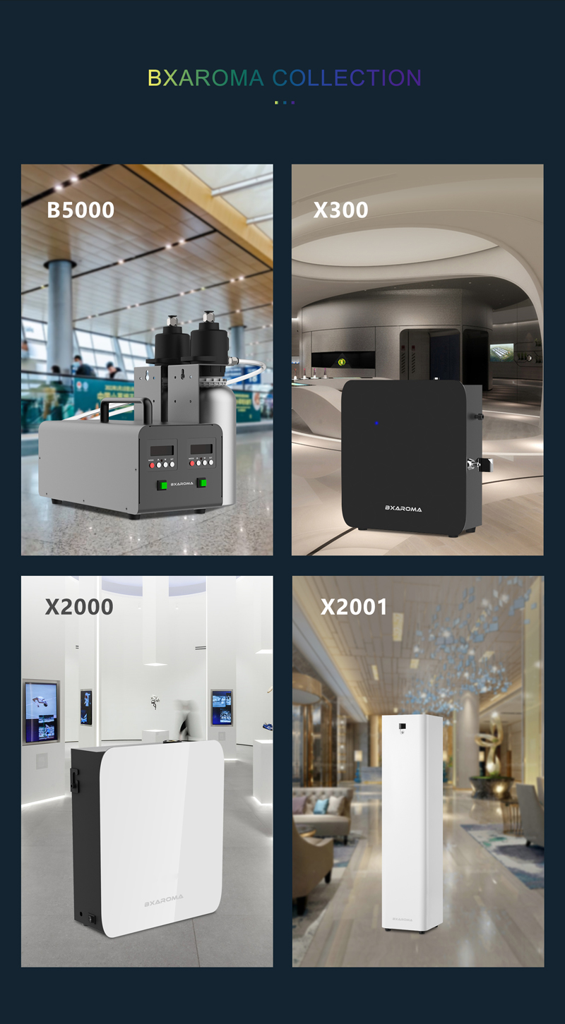 Bluetooth Luxury Scent Diffuser Humification Scent Sensor Aroma Diffuser