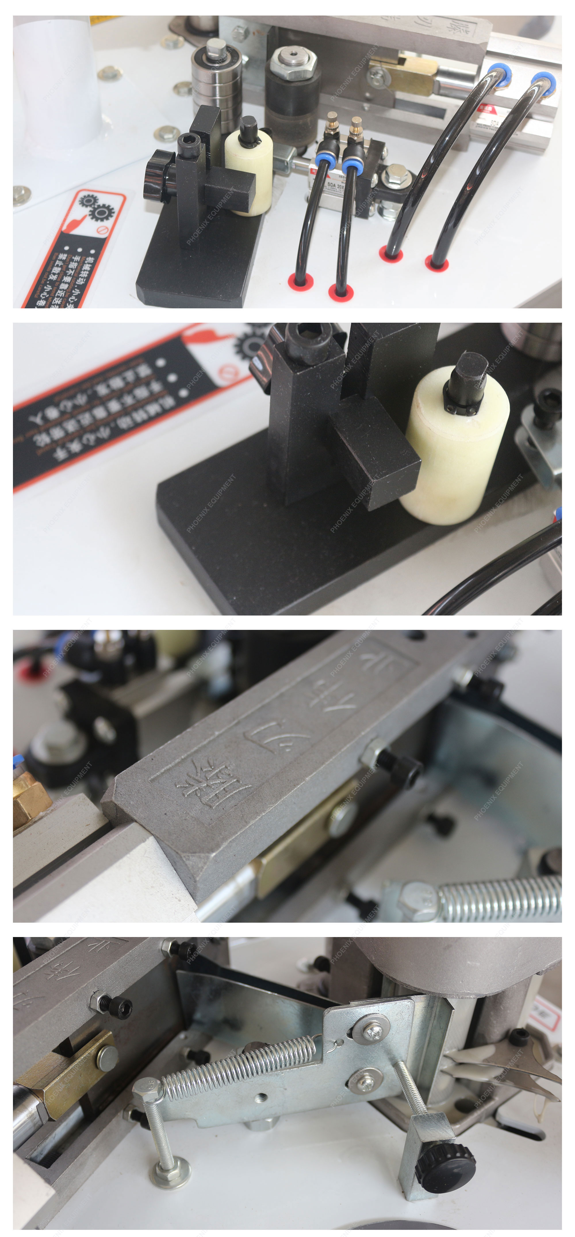 Fully Automatic Edge Banding Machine for Woodworking 220V Auto Curve Artificial Board