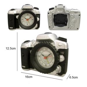 China camera design alarm clock for Decoration wholesale