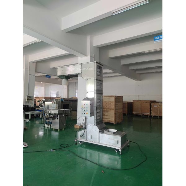 SS Eversion Z Type Bucket Elevator Chemical Bulk Powder Particle Material Handling Conveying Machine