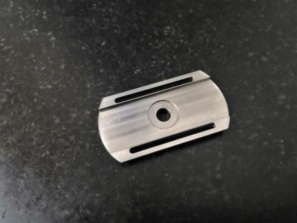 Quality Carbon Steel CNC Milling Parts Flatness 0.08mm For Razor Shaving Blade Bracket for sale