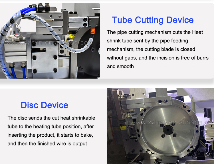 YH-820L Automatic Heat Shrink Tube Inserting Heating Machine with After-sales Service