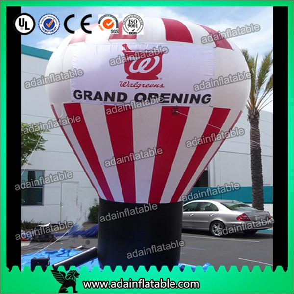 Quality White And Red Event Inflatable Balloon , Party Inflatable Ball for sale