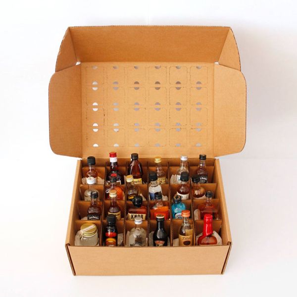 OEM Recyclable Christmas Countdown Gift Box , Leakproof Empty Advent Calendar Boxes