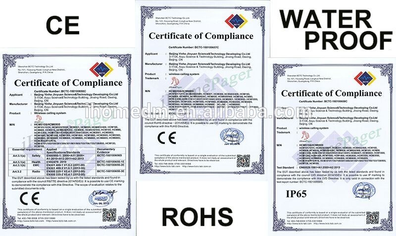 Wireless waiter call system,restaurant catering equipment