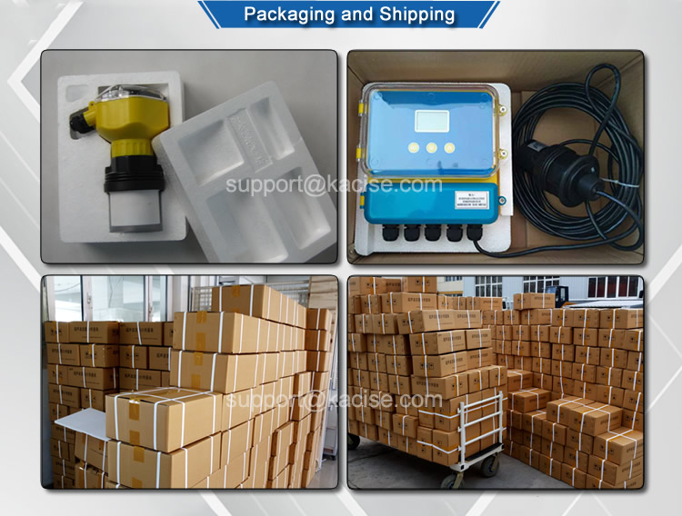split type of Open flow ultrasonic open channel flowmeter with LCD display