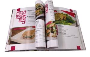 China Spiral Bound Custom Cookbook Printing , Hardcover Art Book Printing wholesale