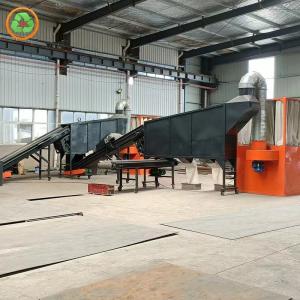 China 55KW Customized LOGO End Waste Copper And Aluminum Radiator Separation Equipment wholesale