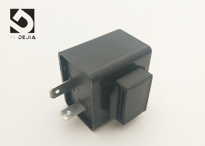 Adjustable Motorcycle Flasher Relay , 2 Pin Motorcycle Turn Signal Flasher Relay