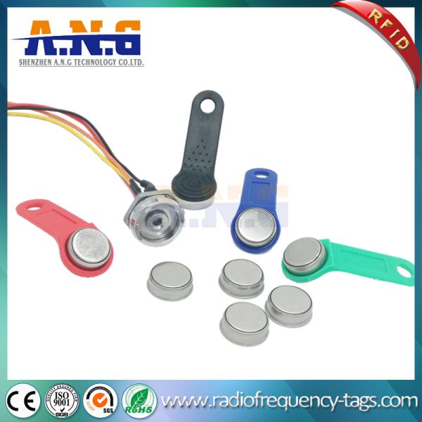 12V programmable iButton Reader / iButton key probe Built in white LED for DS1900A