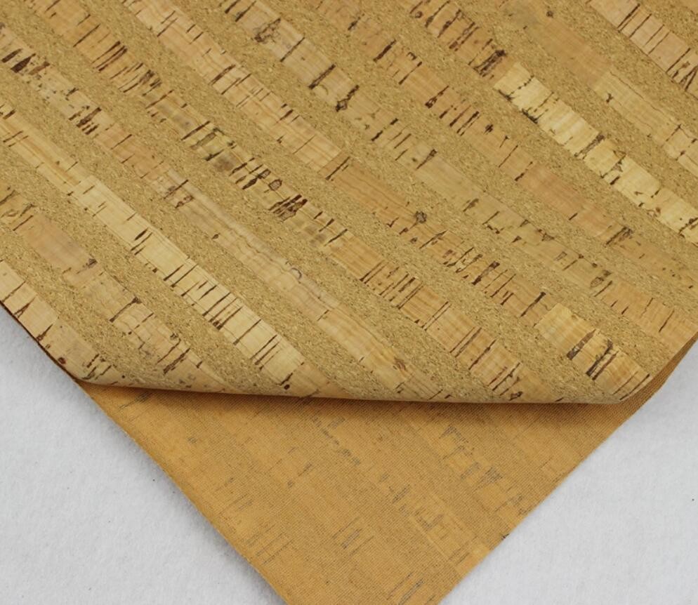 NEW STYLE 1.4m Width Cork Fabric in Nature Color for Notebook's Covering