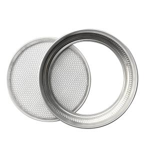 Buy cheap 70mm Stainless Steel Sprouting Jar Lids from wholesalers