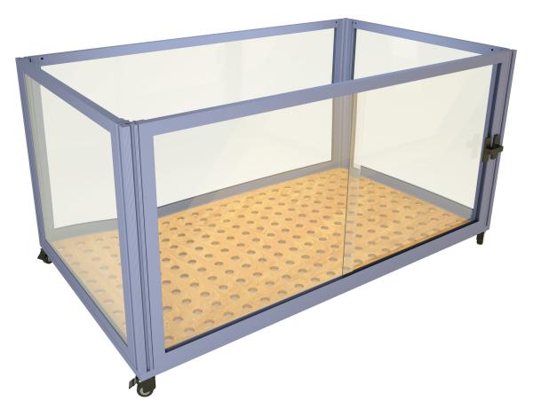 Quality Removable Tray Sliding Door Metal Pet Cage With Mesh Panels Easy Assembly Small To Medium Pets for sale