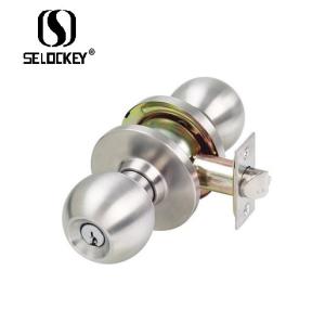 China Tubular Hotel Door Knob Euro Spec Locks Ball locks wholesale